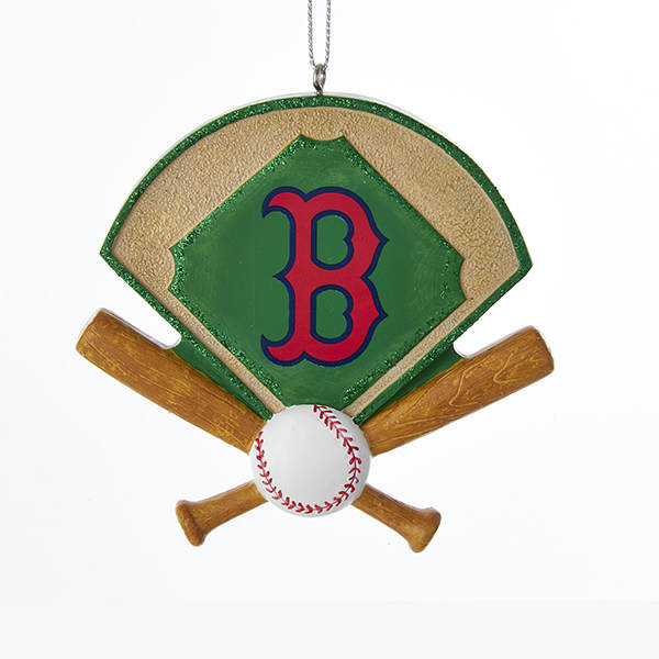 Item 104215 Boston Red Sox Baseball Field Ornament