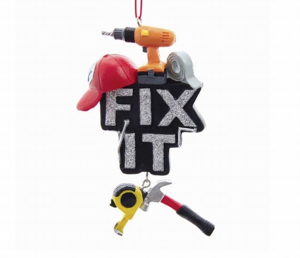 Item 104241 Fix It Tools Ornament