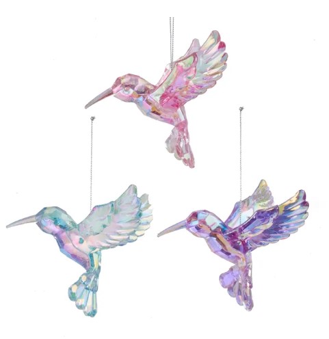 Item 104329 Iridescent Hummingbird Ornament