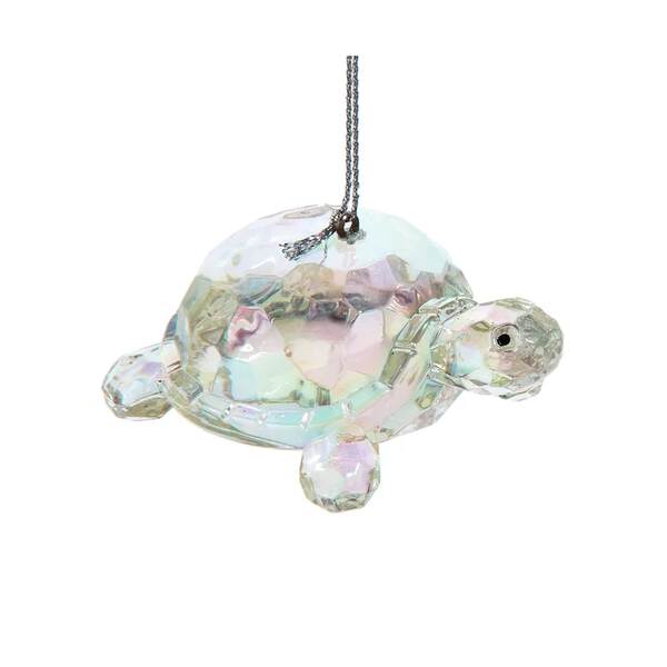 Item 104351 Clear Turtle Ornament