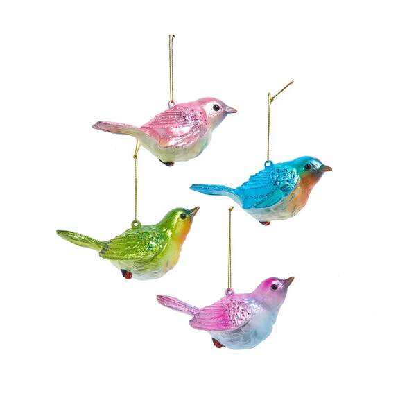 Item 104369 Colorful Bird Ornament