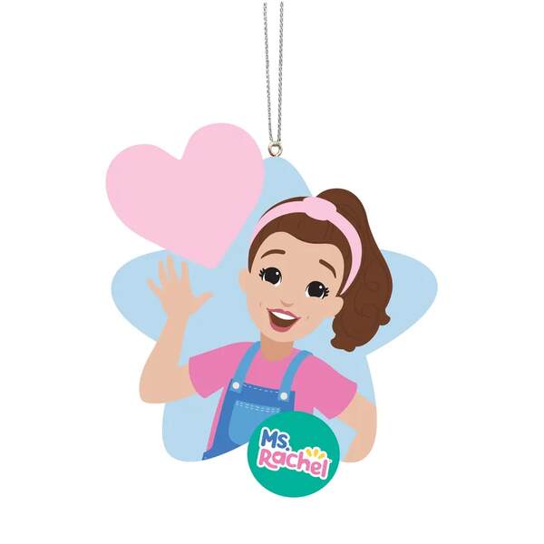 Item 104575 Ms. Rachel With Heart Ornament