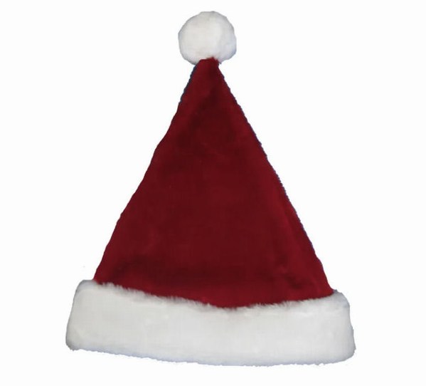 Item 104706 Plush Santa Hat