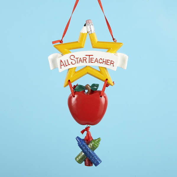Item 104962 All Star Teacher Ornament