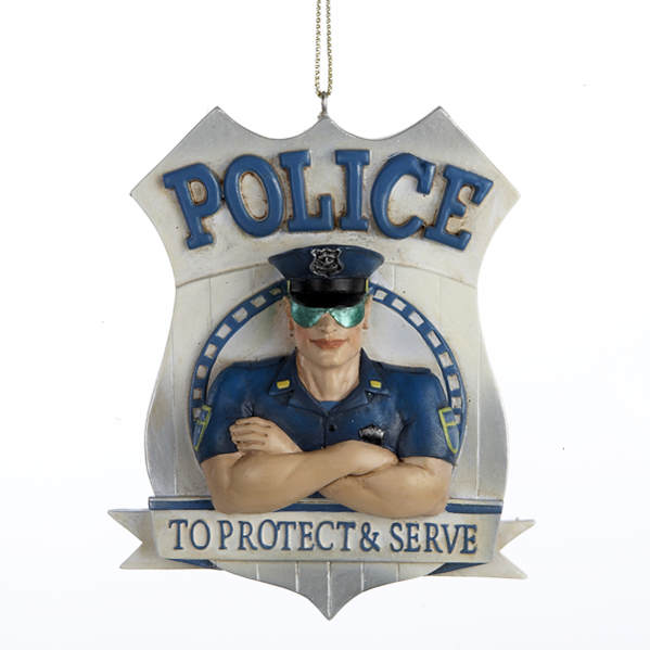 Item 105043 Policeman Ornament