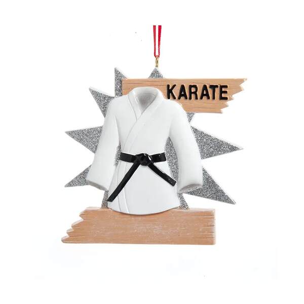 Item 105093 Karate Ornament