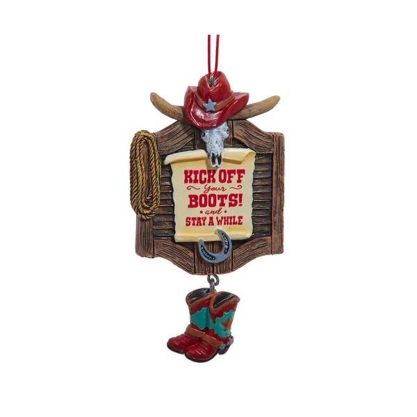 Item 105288 Western Saloon Ornament