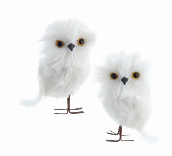 Item 105294 White Owl Ornament