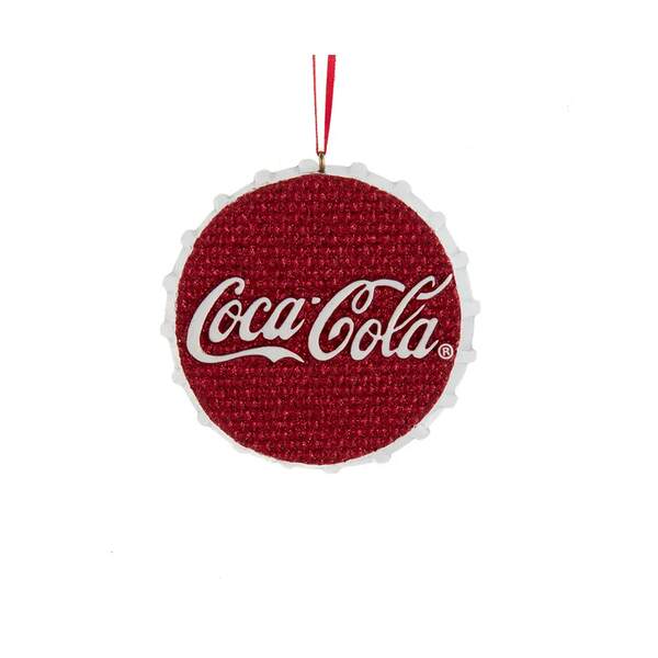 Item 105303 Coke Beaded Cap Ornament