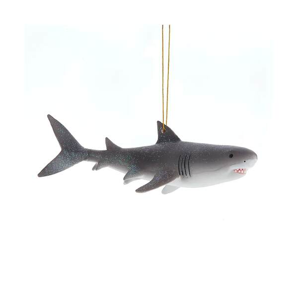 Item 105369 Great White Shark Noble Gems Ornament