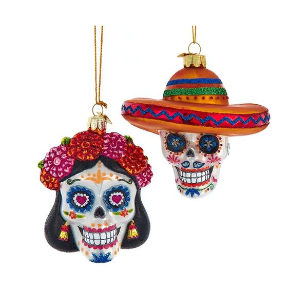 Item 105394 Sugar Skull Noble Gem Ornament