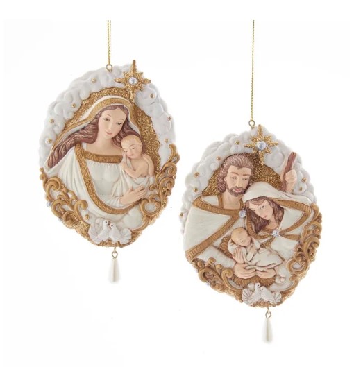 Item 105503 Holy Family Ornament