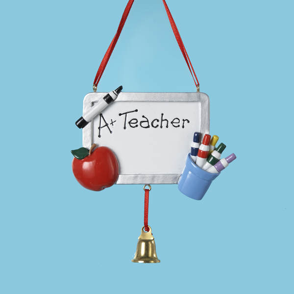 Item 105519 A+ Teacher Ornament