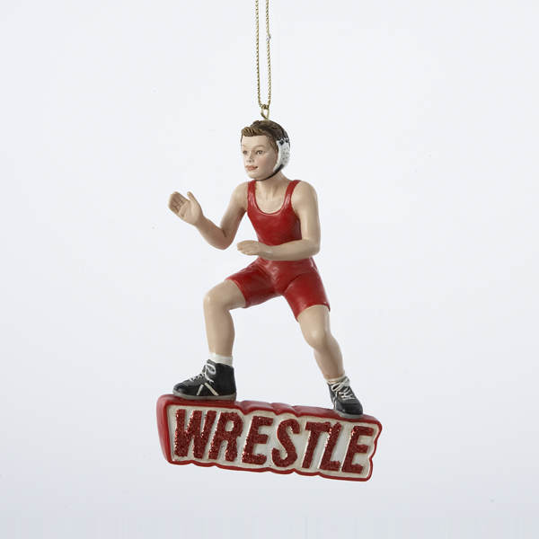 Item 105548 Boy Wrestler Ornament