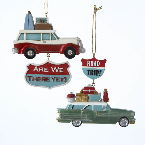 Item 105749 Car Travel Ornament 