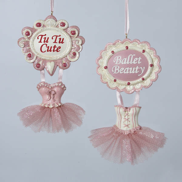 Item 105792 Ballet Dress Ornament 