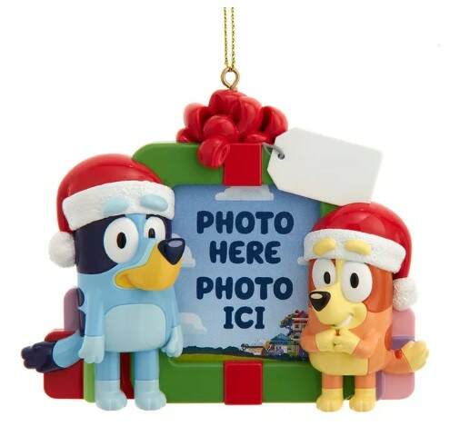 Item 106071 Bluey And Bingo Photo Frame Ornament