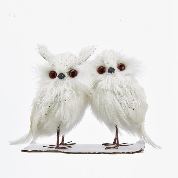 Item 106153 White Owl Ornament