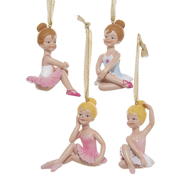 Item 106164 Little Ballerina Girl Ornament