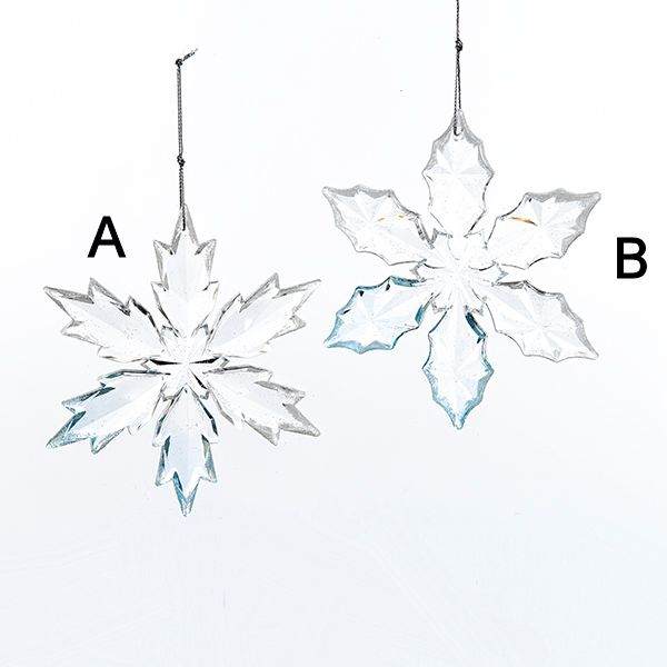 Item 106294 Icy Blue Snowflake Ornament