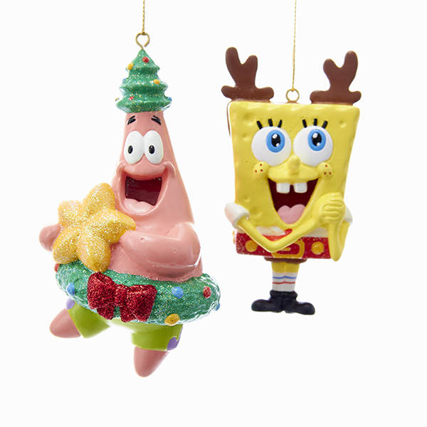 Patrick & Spongebob Spongebob Squarepants Ornament Bundle 