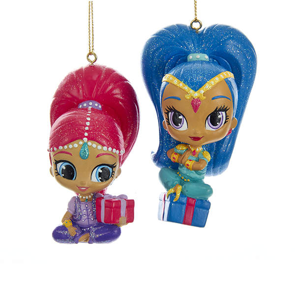 Item 106398 Shimmer/Shine With Gift Ornament