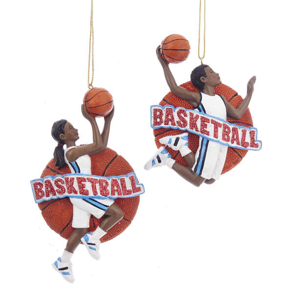 Item 106596 African-American Basketball Player Ornament