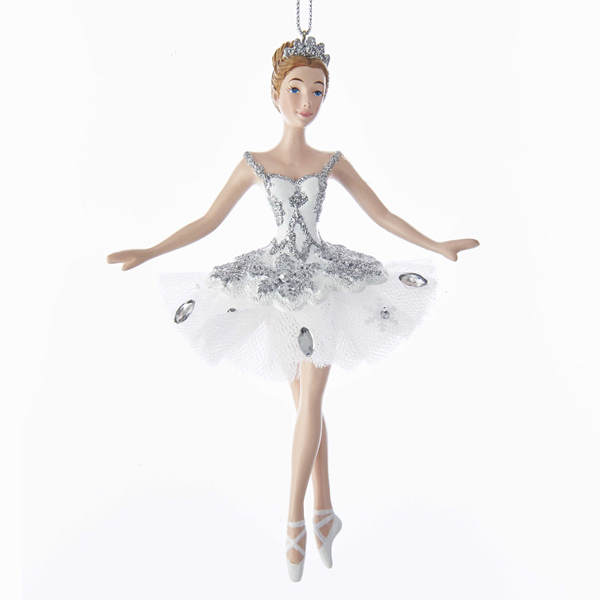 Item 106711 Snow Queen Ballerina Ornament
