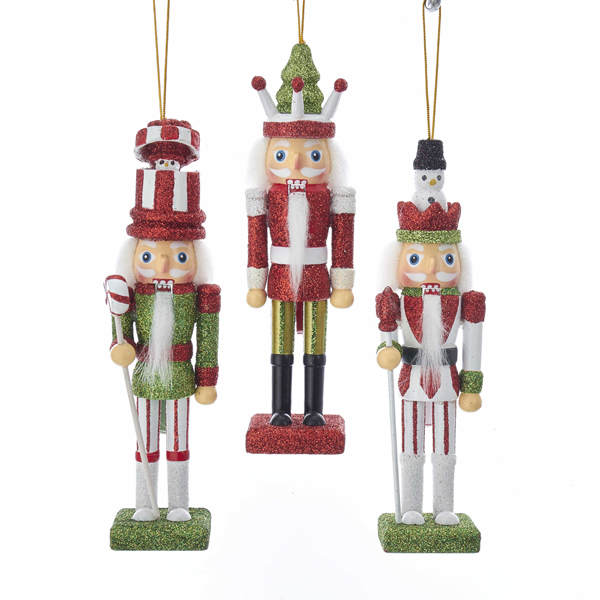 Item 106806 Hollywood™ Crown, Box and Snowman Hat Nutcracker Soldier Ornament
