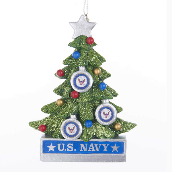 Item 106820 U.S. Navy Christmas Tree Ornament