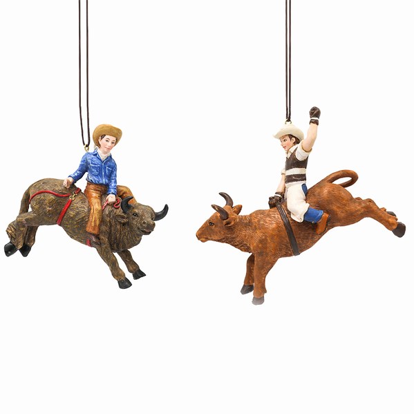 Item 106857 Western Bull Rider Ornament