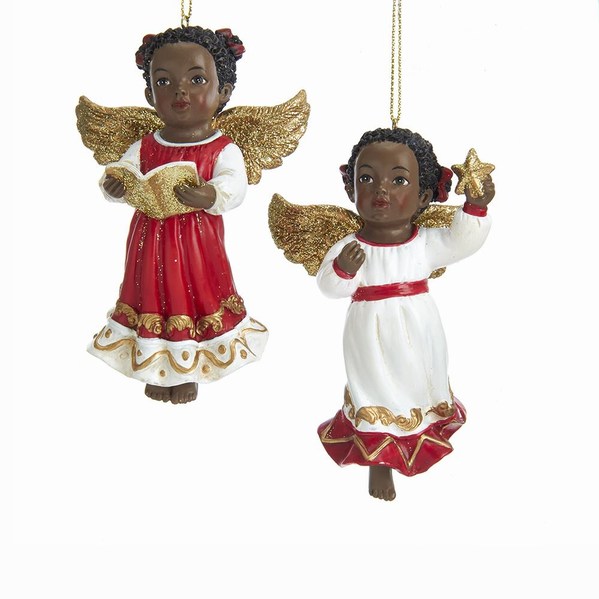 Item 106860 African-American Angel Ornament