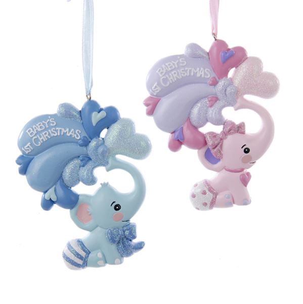 Item 106874 Baby's First Elephant Ornament