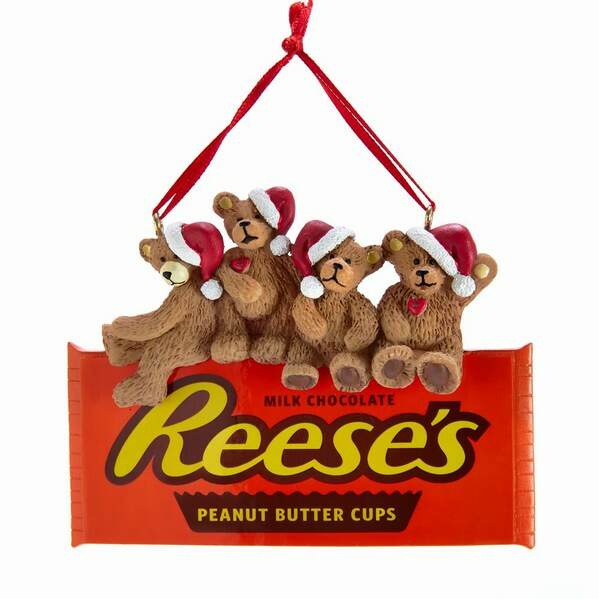 Item 106887 Bears On Reese's Chocolate Ornament