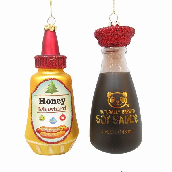 Item 106927 Honey Mustard/Soy Sauce Ornament