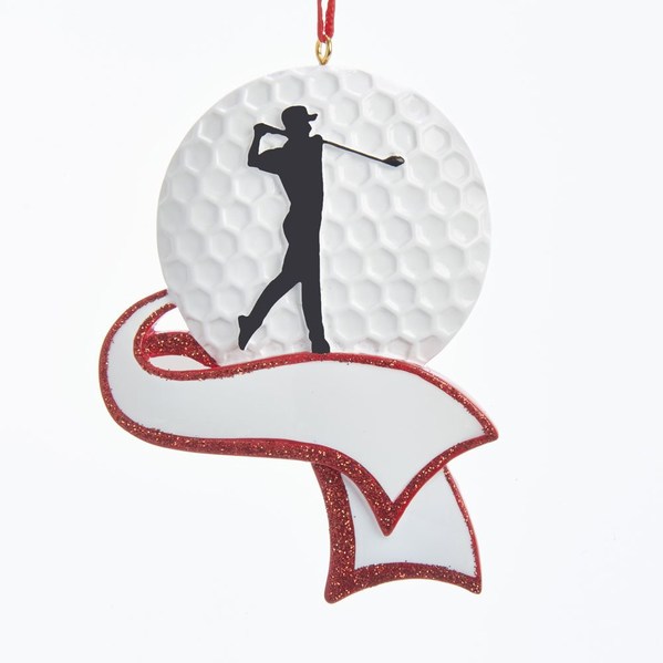 Item 106984 Golf Silhouette Ornament