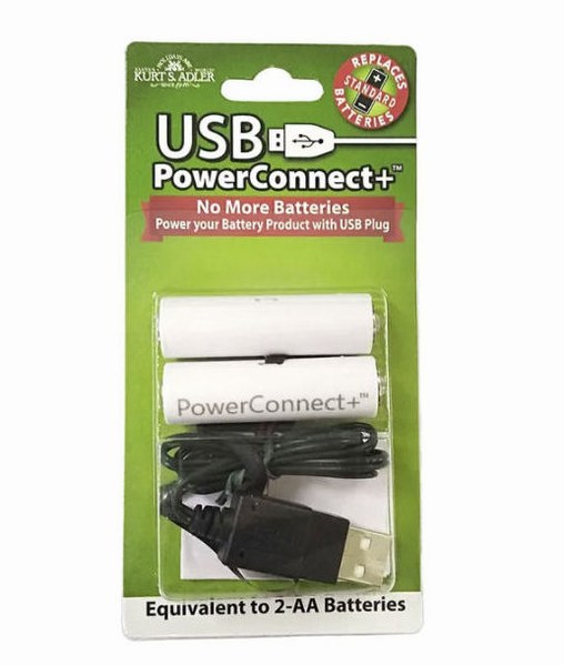 Item 107019 2-AA USB Power Connect/Converter