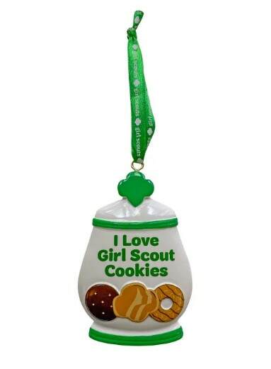 Item 107082 Girl Scouts USA Cookie Jar Ornament
