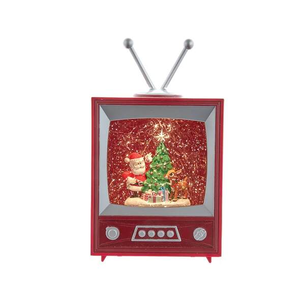 Item 107106 Rudolph Santa Musical TV Table Piece