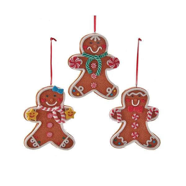 Item 107153 Claydough Gingerbread Man Ornament