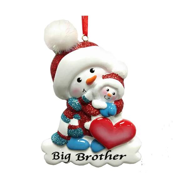 Item 107173 Big Brother Snowman Ornament