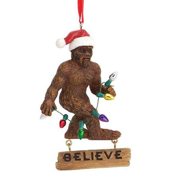 Item 108224 Bigfoot Believe Ornament