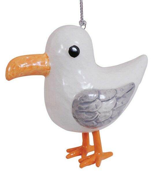 Item 108264 Seagull Ceramic Ornament