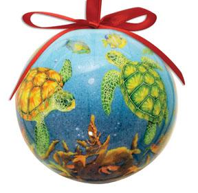 Item 108580 Myrtle Beach Sea Turtle Reef Ball Ornament