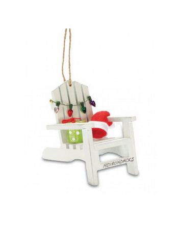Item 108921 Myrtle Beach Adirondack Chair With Gift & Lifts Ornament