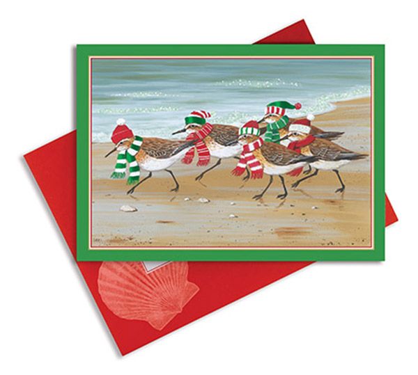 Item 109226 Sandpipers Christmas Cards