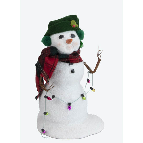 Item 113262 Snowman With Lights
