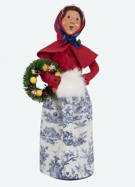 Item 113313 COLONIAL WOMAN WITH WREATH