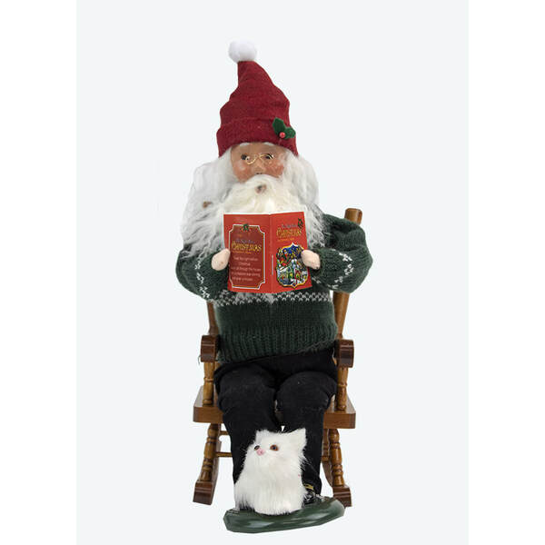 Item 113332 Santa On Rocker