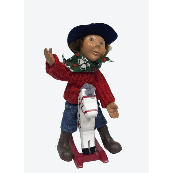 Item 113334 Toddler With Rocking Horse